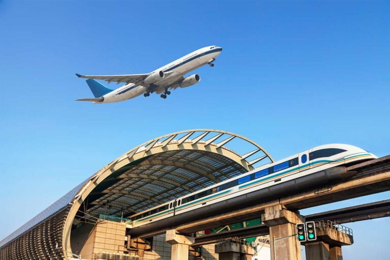 Effective Low-Altitude Airspace Control in Airports and Railways