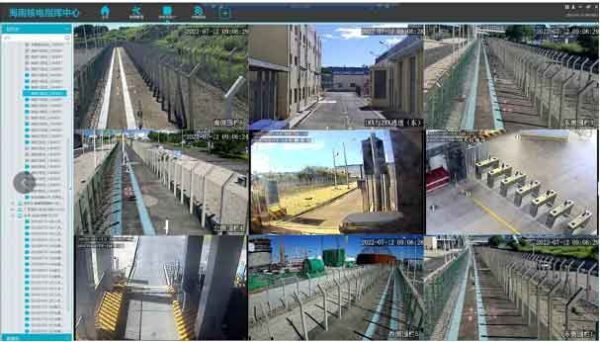 Monitoring page for security systems